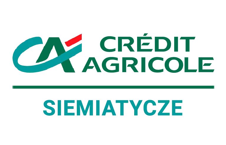 Logo oddziału Credit Agricole w Siemiatyczach