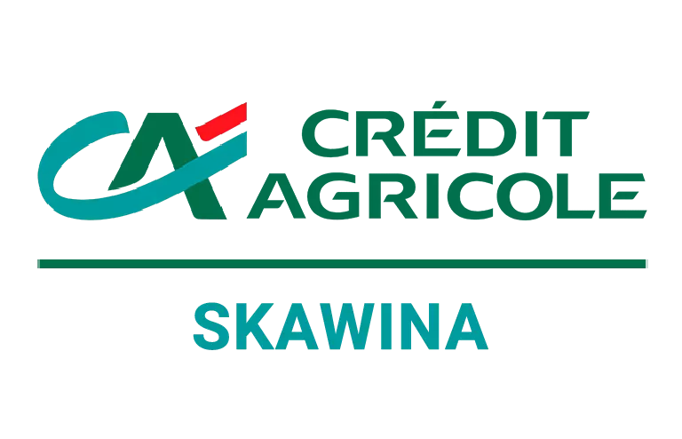 Logo oddziału Credit Agricole w Skawinie