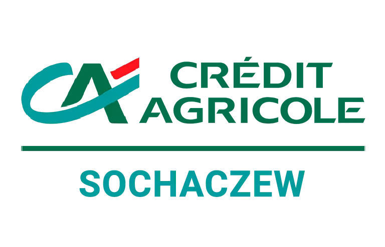 Logo oddziału Credit Agricole w Sochaczewie