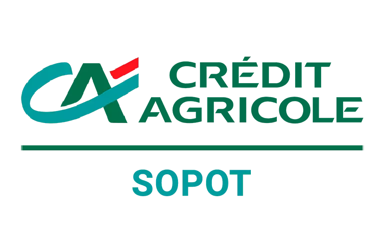 Logo oddziału Credit Agricole w Sopocie