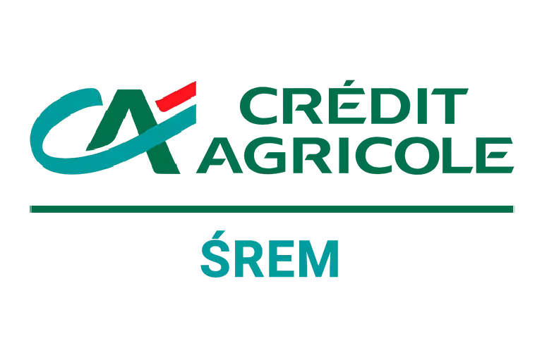 Logo oddziału Credit Agricole w Śremie