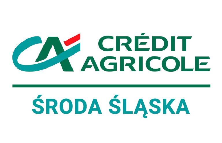 Logo oddziału Credit Agricole w Środzie Śląskiej