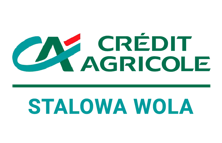 Logo oddziału Credit Agricole w Stalowej Woli