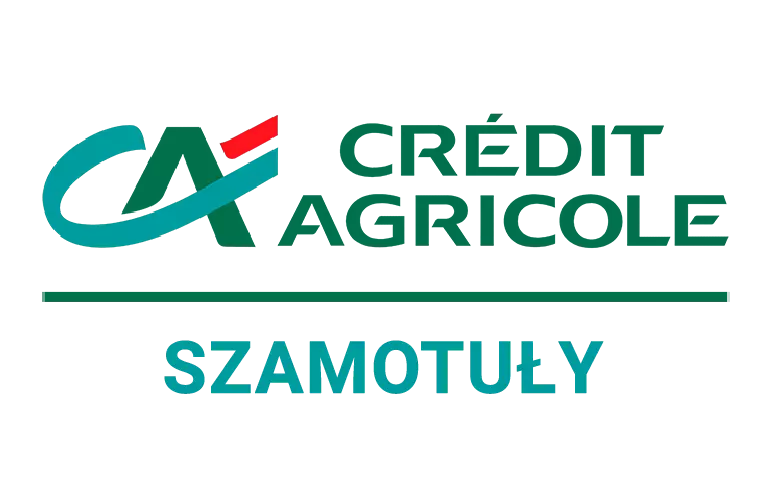 Logo oddziału Credit Agricole w Szamotułach