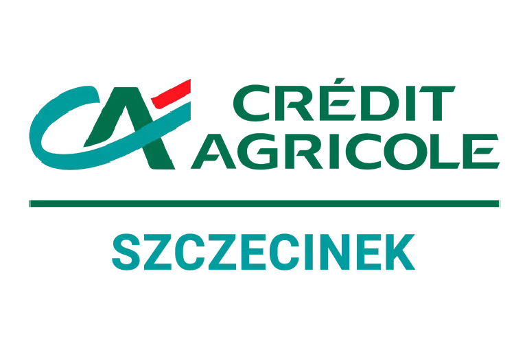 Logo oddziału Credit Agricole w Szczecinku