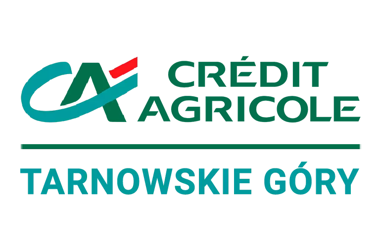 Logo oddziału Credit Agricole w Tarnowskich Górach