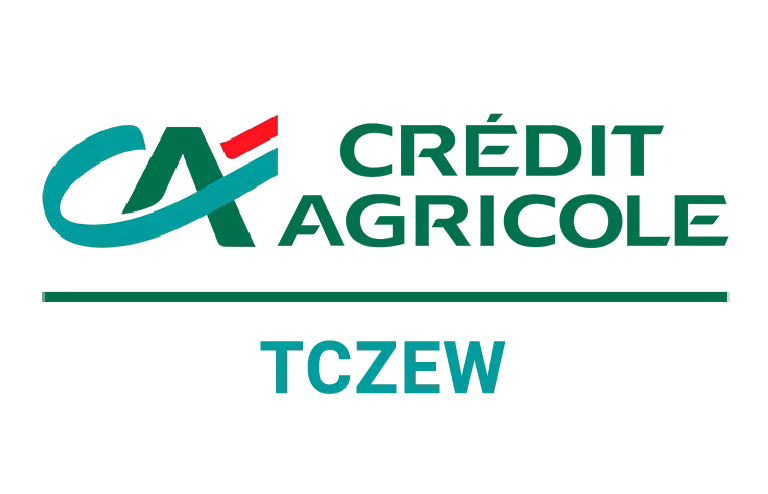 Logo oddziału Credit Agricole w Tczewie