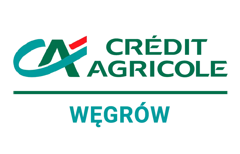 Logo oddziału Credit Agricole w Węgrowie