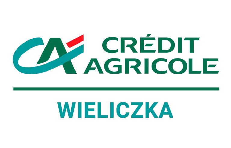Logo oddziału Credit Agricole w Wieliczce