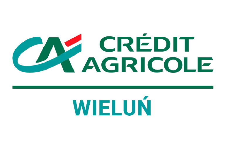 Logo oddziału Credit Agricole w Wieluniu
