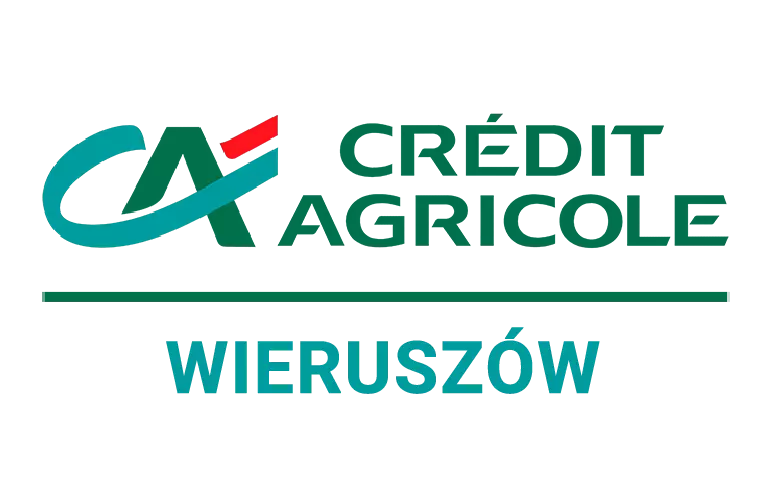 Logo oddziału Credit Agricole w Wieruszowie