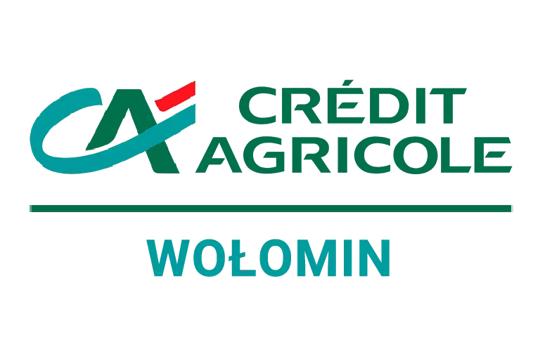 Logo oddziału Credit Agricole w Wołominie