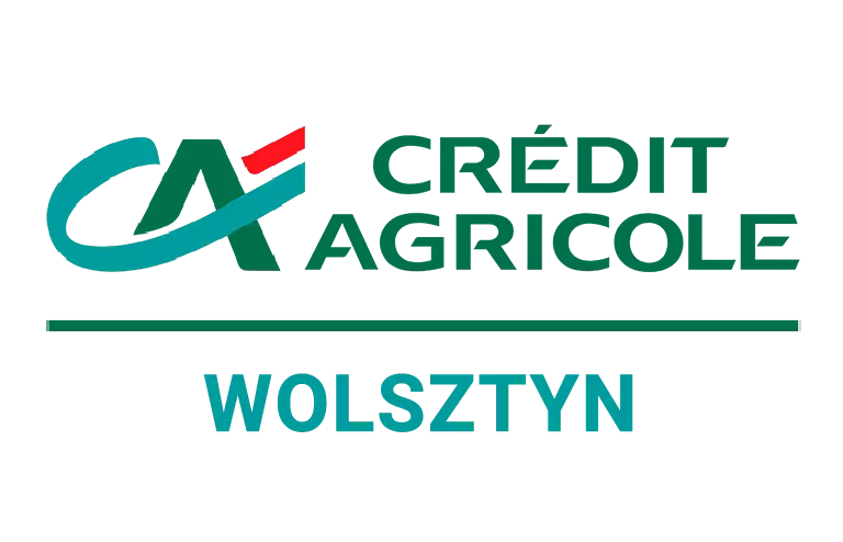 Logo oddziału Credit Agricole w Wolsztynie