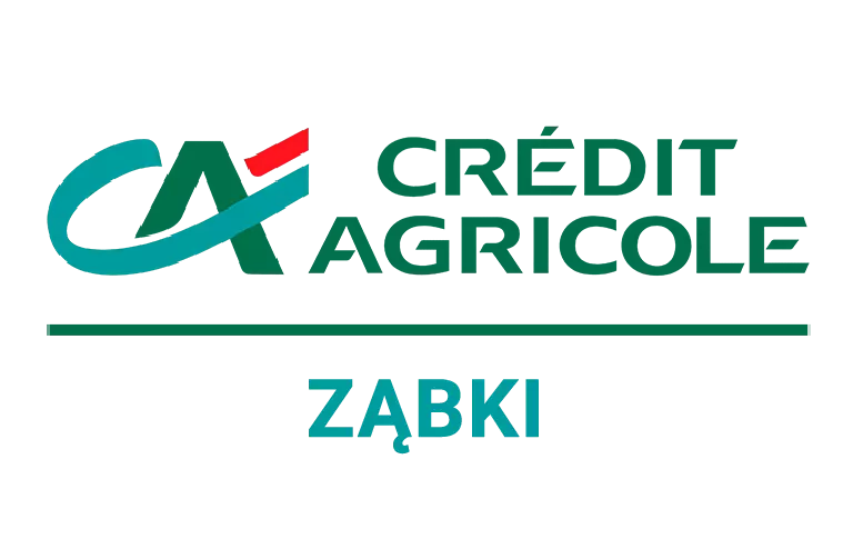 Logo oddziału Credit Agricole w Ząbkach