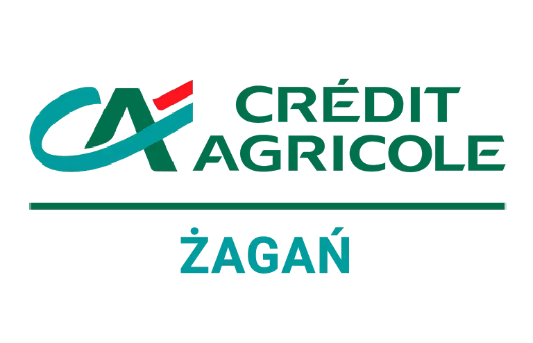 Logo oddziału Credit Agricole w Żaganiu