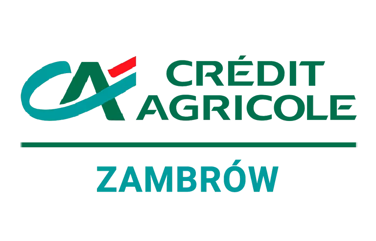 Logo oddziału Credit Agricole w Zambrowie