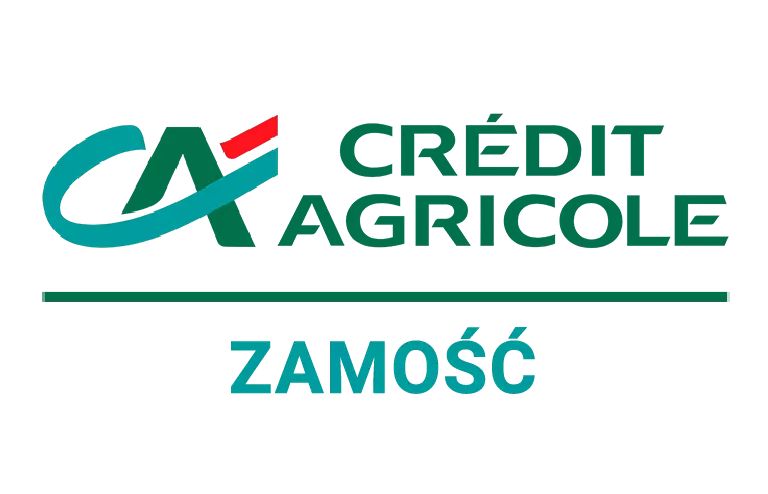 Logo oddziału Credit Agricole w Zamościu