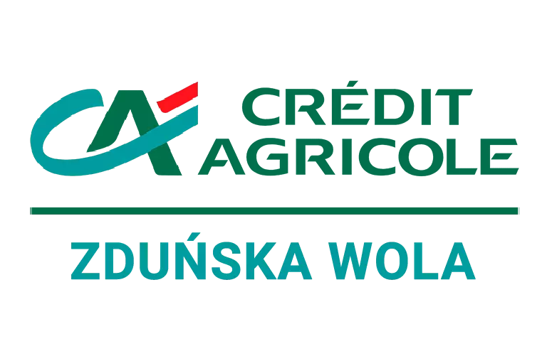 Logo oddziału Credit Agricole w Zduńskiej Woli