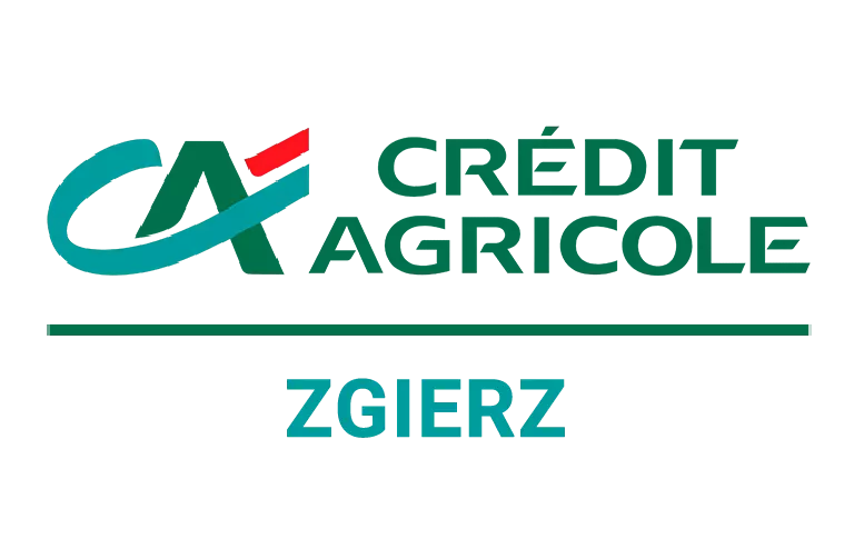 Logo oddziału Credit Agricole w Zgierzu