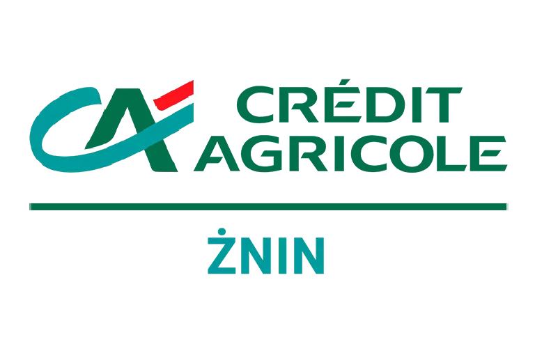 Logo oddziału Credit Agricole w Żninie