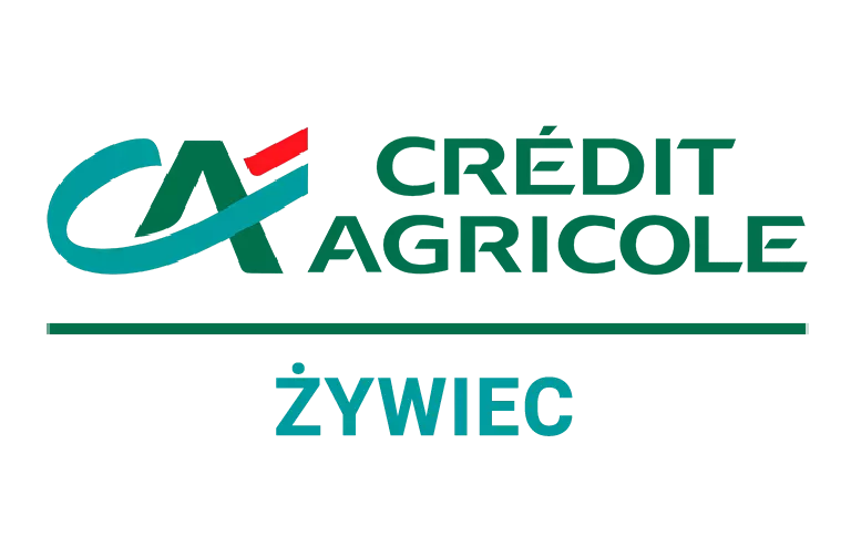 Logo oddziału Credit Agricole w Żywcu