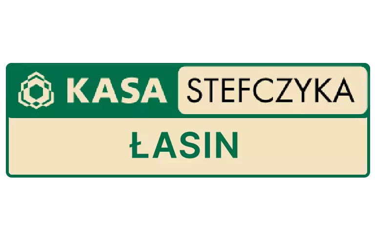 Logo nieistniejącego oddziału w Łasinie