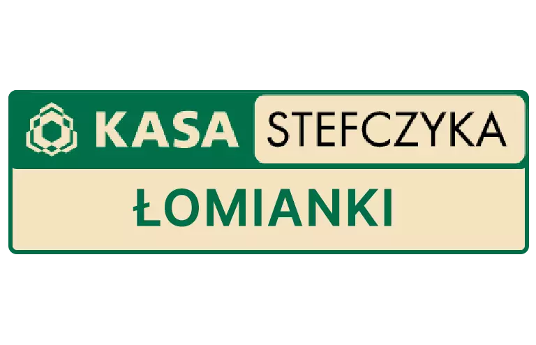 Logo nieistniejącego oddziału w Łomiankach
