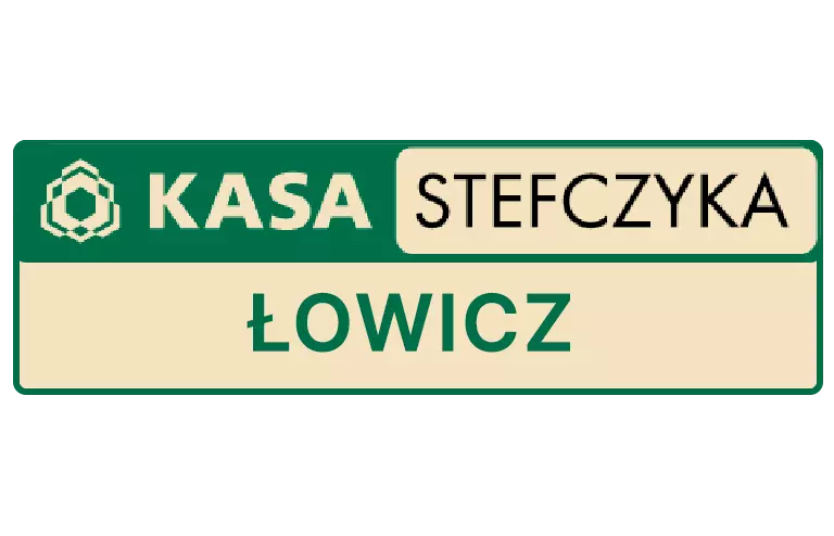 Logo łowickiej placówki Kasy Stefczyka