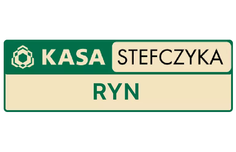 Logo nieistniejącego oddziału w Rynie