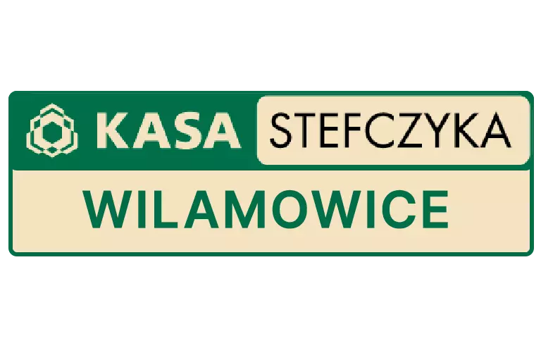 Logo nieistniejącego oddziału w Wilamowicach