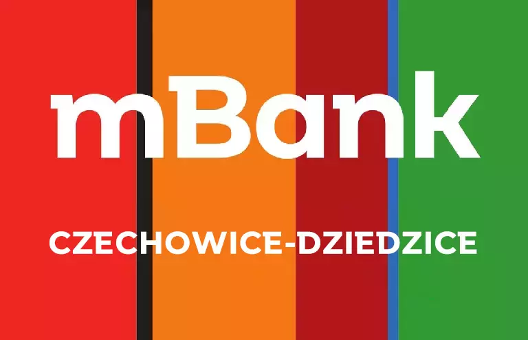 Logo oddziału mBank w Czechowicach-Dziedzicach