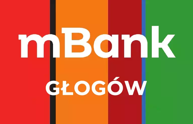 Logo oddziału mBank Głogów