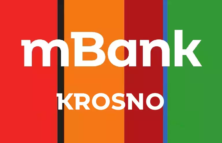 Logo oddziału mBank w Krośnie