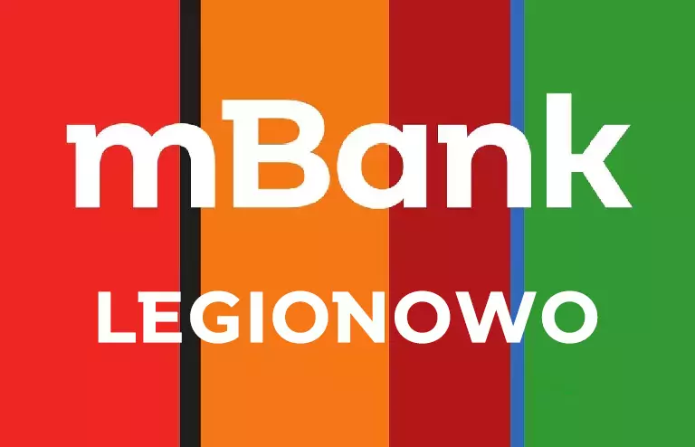 Logo oddziału mBank w Legionowie