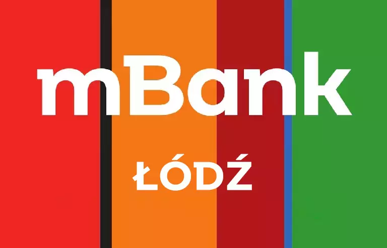 Logo oddziału mBank Łódź