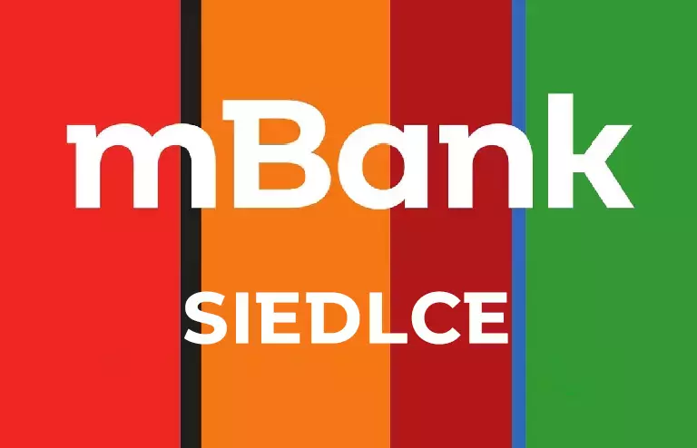 Logo oddziału mBank w Siedlcach