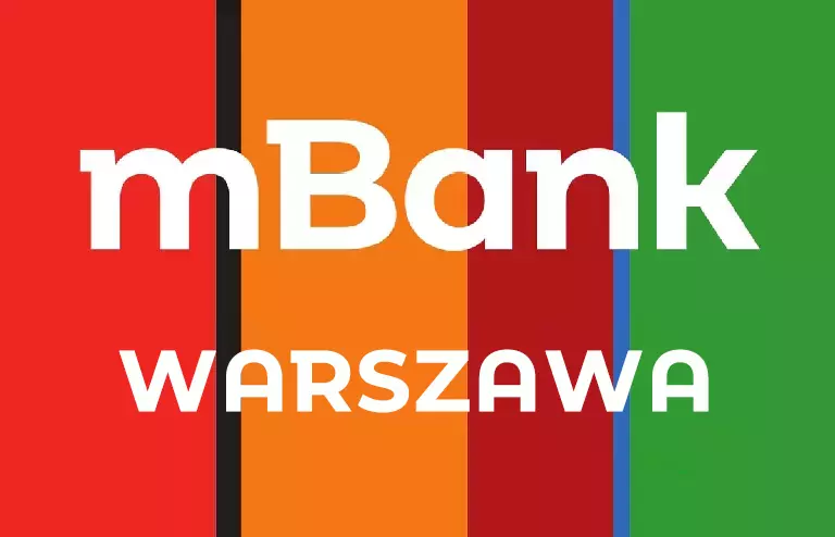 Logo oddziału mBank Warszawa