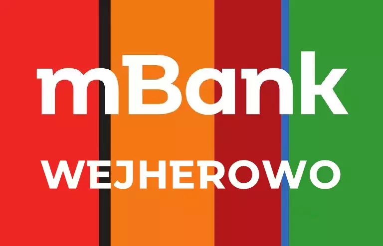 Logo oddziału mBank w Wejherowie