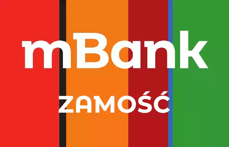 Logo oddziału mBank w Zamościu