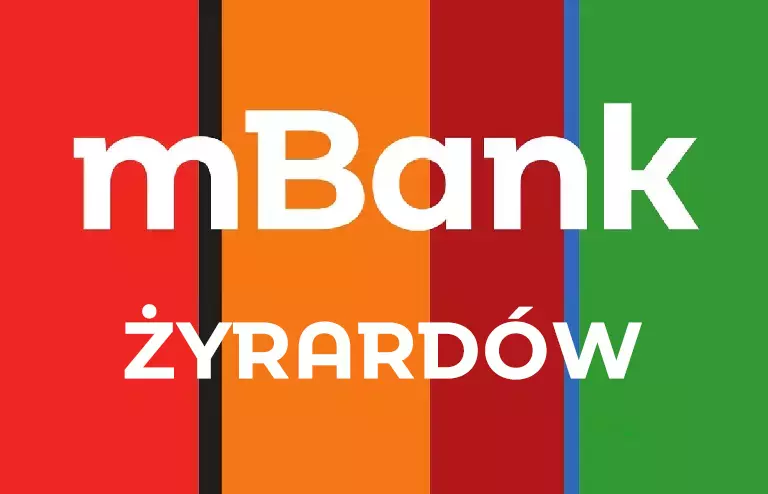 Logo oddziału mBank w Żyrardowie