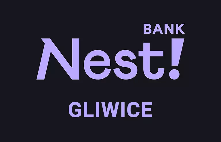 Logo placówki Nest Banku w Gliwicach