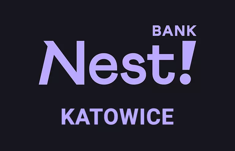 Logo placówki Nest Banku w Katowicach