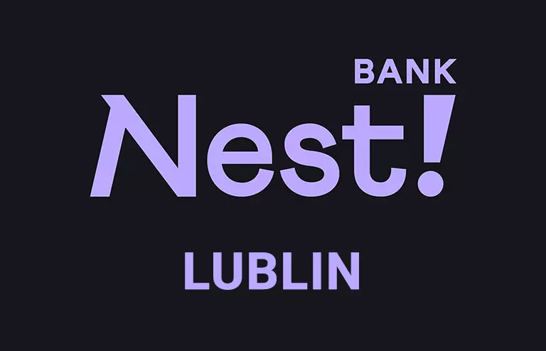 Logo placówki Nest Banku w Lublinie