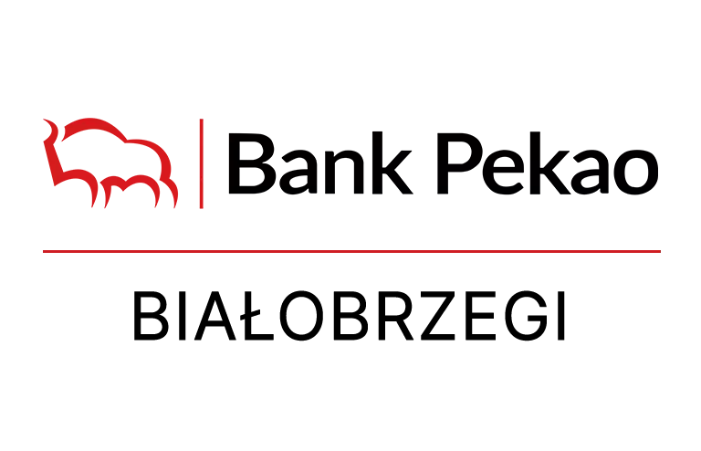 Logo białobrzeskiej placówki Banku Pekao