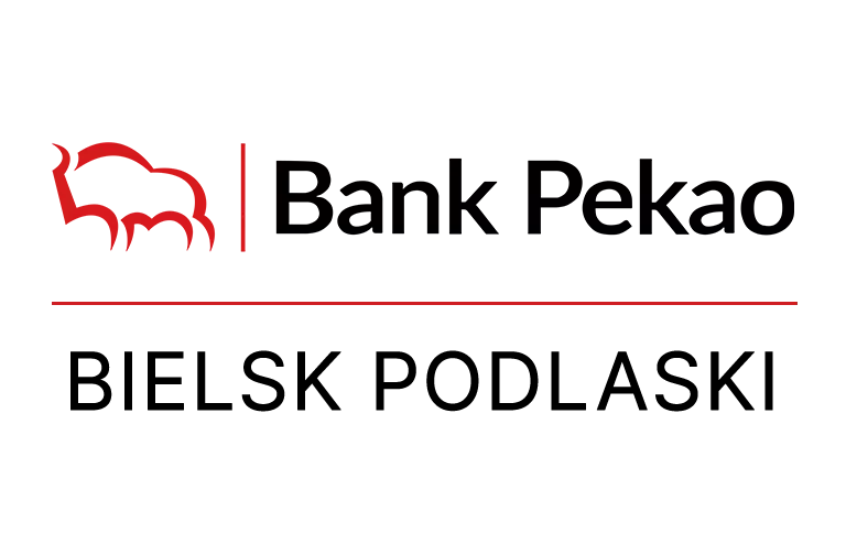 Logo bielskiej placówki Banku Pekao