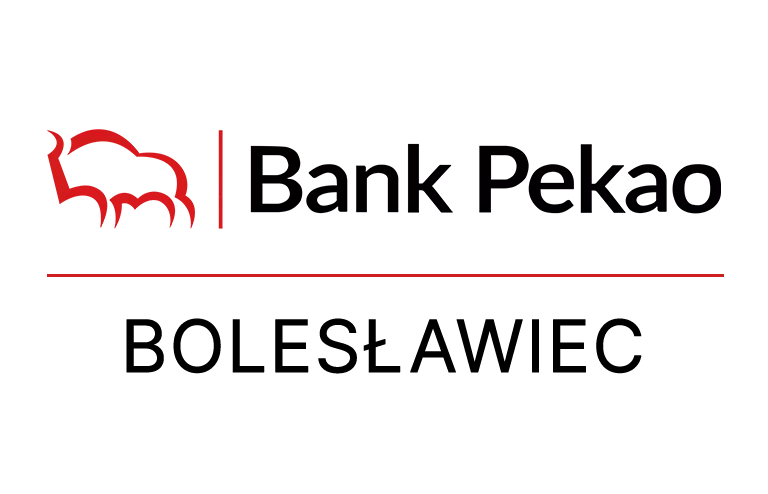 Logo bolesławieckiej placówki Banku Pekao