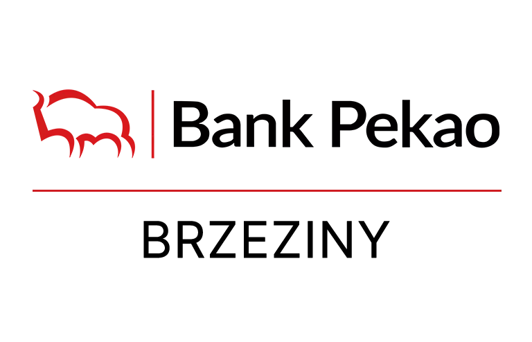 Logo brzezińskiej placówki Banku Pekao