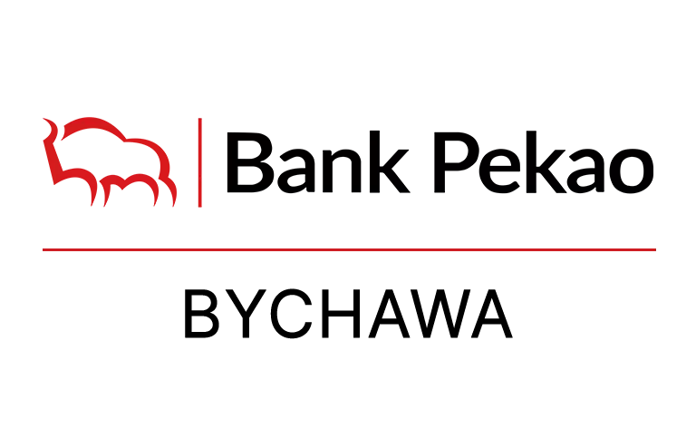 Logo bychawskiej placówki Banku Pekao