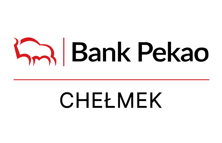 Logo chełmeckiej placówki Banku Pekao