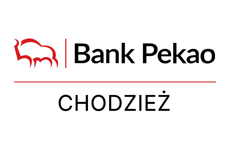 Logo chodzieskiej placówki Banku Pekao